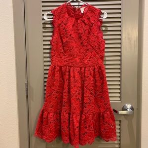 Kate Spade Poppy Field Lace Dress